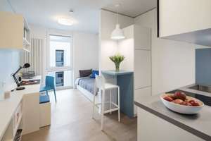 Möbliertes 20 m² Apartment für Studierende/Azubis  in Köln-Ehrenfeld – 775 € all inclusive – Melatengürtel 113/115, 50825 Ehrenfeld (Ortsteil), Köln – Vorschaubild 1