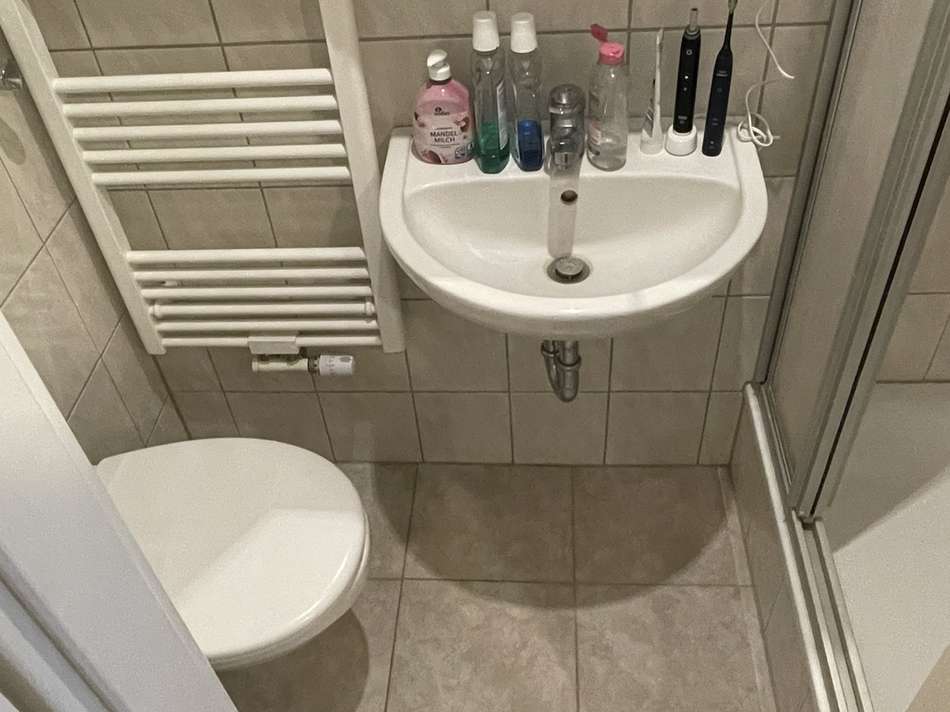 Badezimmer eines der App.