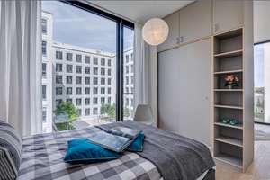 Möbliert: Top möblierte Wohnung im FRIENDS-Tower – Die vollständige Adresse der Immobilie erhältst du vom Anbieter., 80639 Nymphenburg, München – Vorschaubild 4