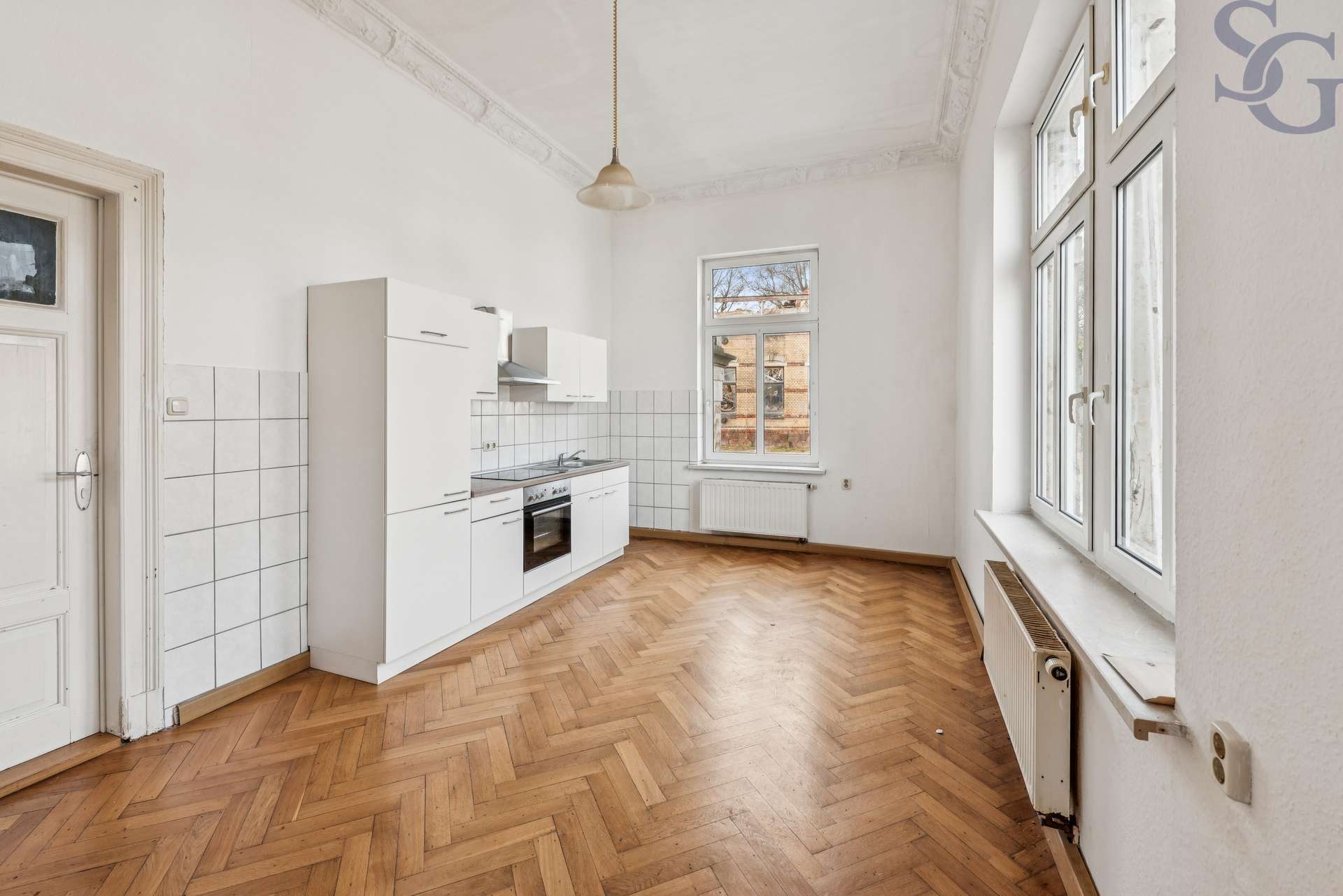 Immobilie in Leisnig - Herrschaftliche Fabrikantenvilla im Herzen der Stadt mit Parkett & Stuck - Bild 0