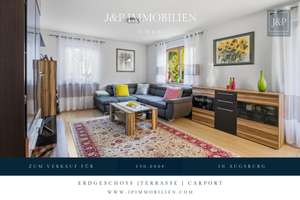 Gepflegte Erdgeschosswohnung mit Terrasse, Einbauküche & Carport-Stellplatz
