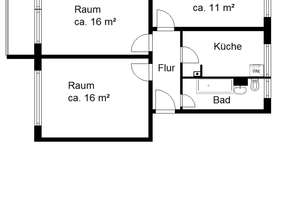Nachnutzer gesucht! Hübsche 3-Raumwohnung im Süden der Saalestadt! – Kattowitzer Str. 36, 6128 Südstadt, Halle (Saale) – Vorschaubild 12