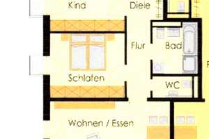 Drei -Zimmer-Wohnung mit Südwestbalkon, hell und ruhig, in Landshut-Schönbrunn – Die vollständige Adresse der Immobilie erhältst du vom Anbieter., 84036 Schönbrunn, Landshut – Vorschaubild 6