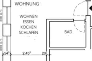MEGA =》ALTENDORFERSTR. 12 / KÜCHWALD, HELLE 1 ZI OASE, WANNE !! – Altendorferstr. 12, 9113 Schloßchemnitz, Chemnitz – Vorschaubild 4