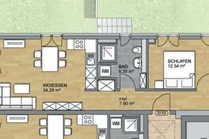 Sonnige 3-Zimmer-Wohnung mit West-Balkon in Uninähe! – Otto-Hahn-Straße 29, 93053 Galgenberg, Regensburg – Vorschaubild 8