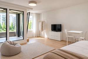 Schöne möblierte Ein-Zimmer-Wohnung im Solid Home – 60326 Gallus, Frankfurt am Main – Vorschaubild 2