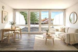 Renoviert & sofort bezugsfrei – 1,5 Zi. Apartment mit großer Dachterrasse und TG-Stellplatz – Die vollständige Adresse der Immobilie erhältst du vom Anbieter., 81243 Aubing-Süd, München – Vorschaubild 1