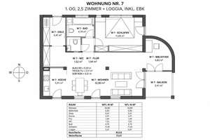 Provisionsfreie 2,5-Zimmer-Eigentumswohnung mit Balkon in Premiumlage Moosach – 80992 Moosach-Bahnhof, München – Vorschaubild 2