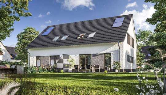 Bild von Unabhängigkeit und Nähe – beides ideal kombiniert im Town & Country Doppelhaus in Leiferde