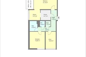 Große 3-Zimmer-Wohnung in Dortmund-Lütgendortmund mit WBS – 44388 Lütgendortmund (Ortsteil), Dortmund – Vorschaubild 8