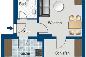 Zeit, es sich im neuen Zuhause gemütlich zu machen! – 39112 Leipziger Straße, Magdeburg – Vorschaubild 2