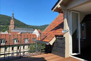 HD-Altstadt - Dachgeschosswohnung mit zwei Terrassen - wunderbare Ausblicke