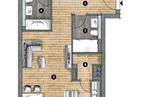 Grafental Living: 3 Zimmer, Balkon, Einbauküche & Tiefgarage in bester Lage – Hohenzollerallee 26, 40235 Flingern Nord, Düsseldorf – Vorschaubild 18