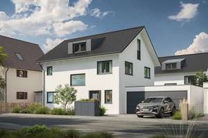 Trudering: Neubauprojekt Einfamilienhaus – modern und energieeffizient (A+) – Die vollständige Adresse der Immobilie erhältst du vom Anbieter., 81825 Gartenstadt Trudering, München – Vorschaubild 1