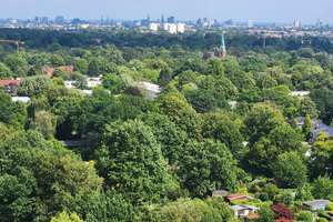 1 Zimmer Wohnung mit Weitblick über Hamburg