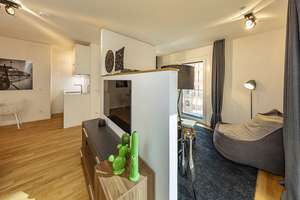 1 Zimmer Eckwohnung mit blick über den Dächern Düsseldorfs – Die vollständige Adresse der Immobilie erhältst du vom Anbieter., 40221 Hafen, Düsseldorf – Vorschaubild 3