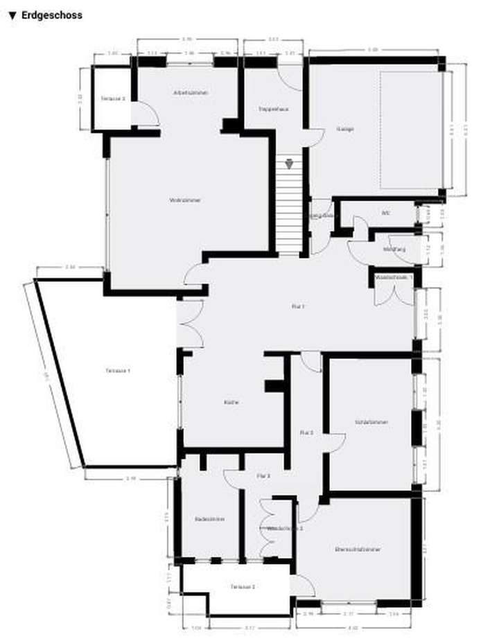 Grundriss EG-Wohnung