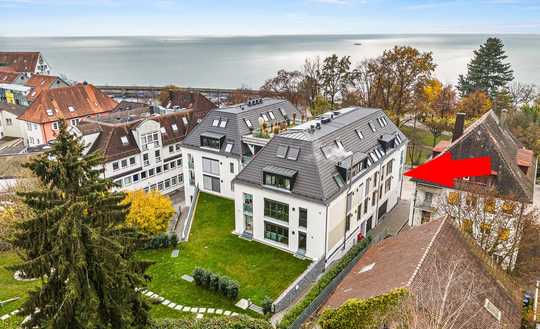 Moderne, seenahe 4-Zi.-Wohnung inkl. TG-Stellplatz