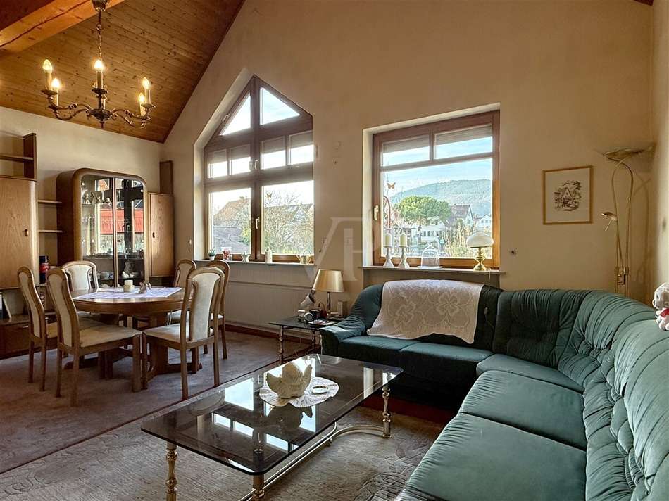 Wohn-/Essbereich mit tollem Bl