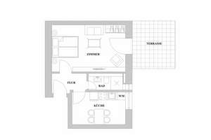 Attraktive Rendite oder Eigennutz: freie 1,5-Zimmer-Wohnung - möbliert und modern – Die vollständige Adresse der Immobilie erhältst du vom Anbieter., 40227 Oberbilk, Düsseldorf – Vorschaubild 10