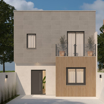 REIHENHAUS (SOZIALWOHNUNG) - 2 STOCKWERKE + GARAGE + KELLERRAUM