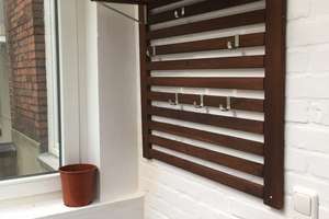 Ravensberg 1 Min neben Uni / 2 Zi Whg  Balkon /Klönküche möbl / Waschm Geschirrsp , Holzbode Balkon, – Knooper Weg 162, 24105 Ravensberg, Kiel – Vorschaubild 18
