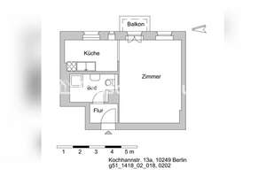 Tauschwohnung: Günstige 1 Altbau 1-Zimmer Wohnung gegen 2-Zimmer Wohnung – Die vollständige Adresse der Immobilie erhältst du vom Anbieter., 10249 Friedrichshain, Berlin – Vorschaubild 6