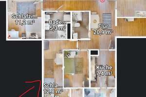 Helles Zimmer mit Balkon in neu-renovierter 7er WG – Otto-Hahn-Platz 1, 69126 Emmertsgrund, Heidelberg – Vorschaubild 9