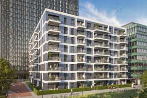 PANDION LVL UP - Stilvolle 3-Zimmer-Wohnung mit bodentiefen Fenstern ganz nah am trendigen Mitte – Hallesches Ufer ., 10963 Kreuzberg, Berlin – Vorschaubild 3