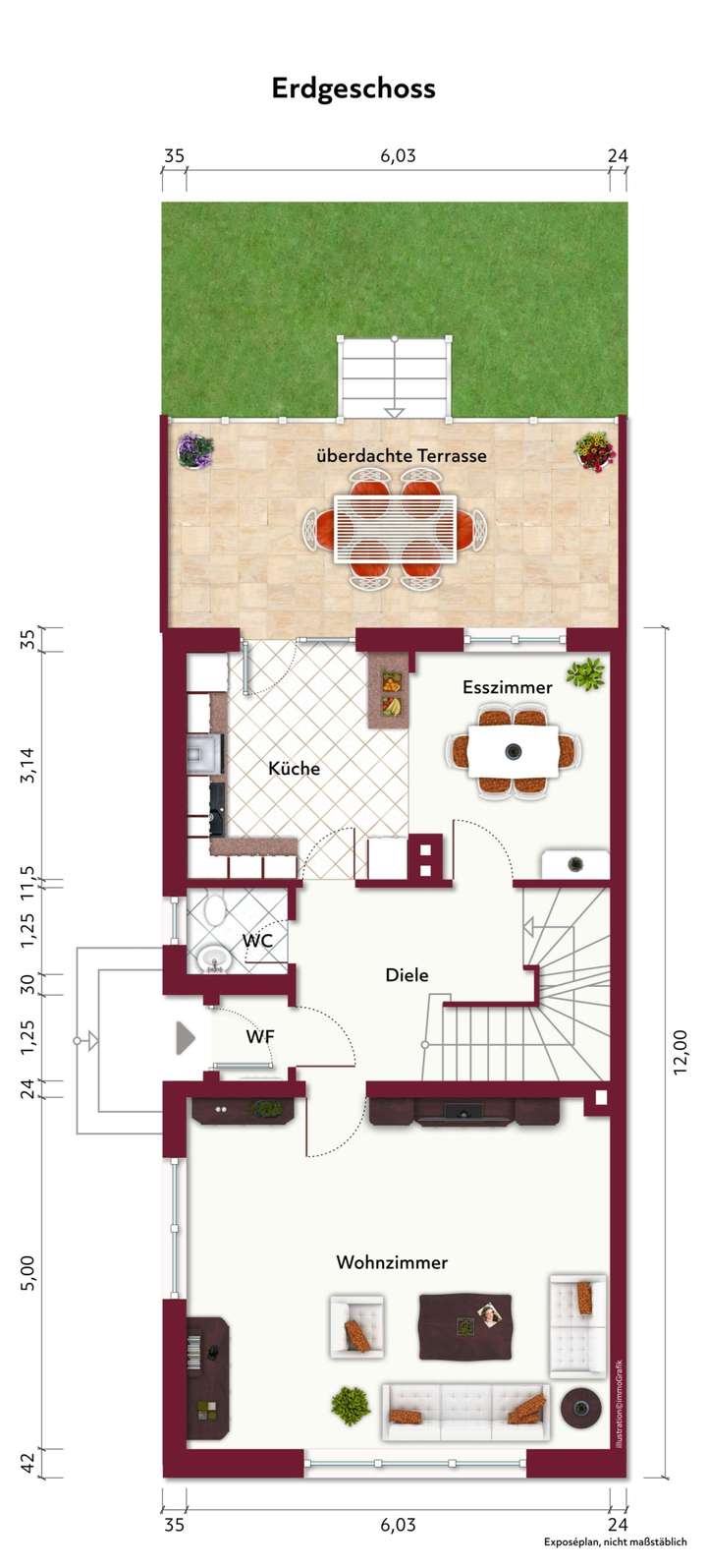 Grundriss Erdgeschoss