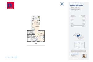 Charmante 2- Zimmerwohnung mit Balkon – Die vollständige Adresse der Immobilie erhältst du vom Anbieter., 52080 Eilendorf, Aachen – Vorschaubild 5