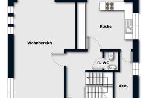 Zwei Häuser - ein Preis! 
Modernes Wohnen trifft auf historischen Charme – Die vollständige Adresse der Immobilie erhältst du vom Anbieter., 24937 Exe, Flensburg – Vorschaubild 27