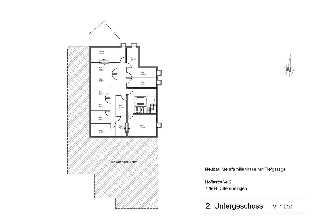 Immobilie in Unterensingen - 3-Zimmer Obergeschoss Neubauwohnung  (Fertigstellung: Q3-2026) - Bild 2