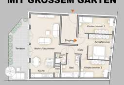 4-ZKB mit Garten