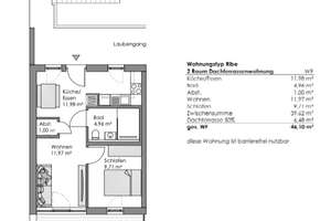 2-Zi Dachgeschosswohnung mit Terrasse – Hofer Straße 68, 4317 Reudnitz-Thonberg, Leipzig – Vorschaubild 24