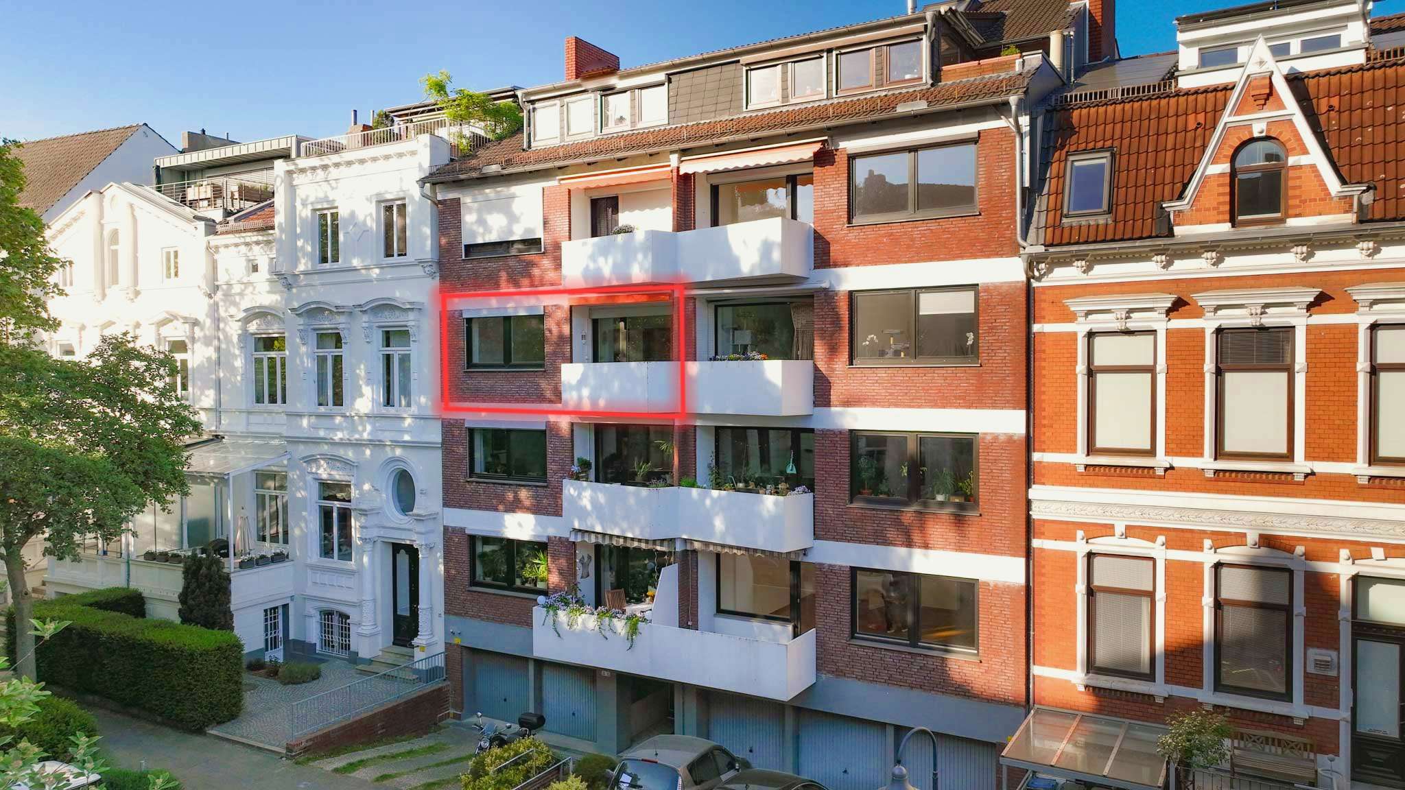 ! Helle, großzügige 3-Zimmer-Wohnung in Bremen Schwachhausen Parkstr. zu verkaufen !, Bremen – Bild 1