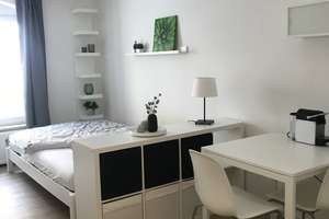 Möbliertes Single-Appartement in perfekter Lage direkt an der U2 Milbertshofen – Keferloherstrasse 99, 80807 Milbertshofen, München – Vorschaubild 2