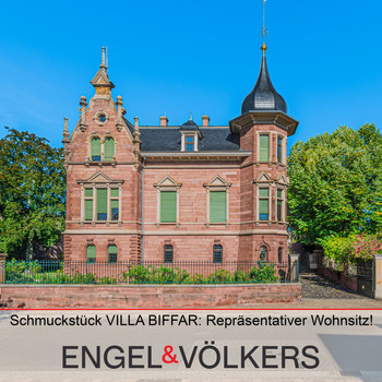 Deidesheimer Schmuckstück VILLA BIFFAR: Repräsentativer Wohnsitz mit optionalem Dreiseitenhof und op