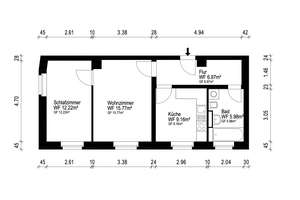 Charmante 2-Zimmer-Wohnung in wachstumsstarker Lage von Kleinzschocher – Die vollständige Adresse der Immobilie erhältst du vom Anbieter., 4229 Kleinzschocher, Leipzig – Vorschaubild 8