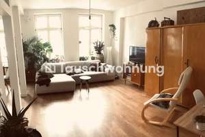 Tauschwohnung: Helle Wohnung im Waldstraßeviertel - schöne große Wohnküche 