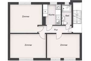 Bezugsfreie Wohnung in Ostseenähe – Die vollständige Adresse der Immobilie erhältst du vom Anbieter., 18119 Seebad Warnemünde, Rostock – Vorschaubild 3