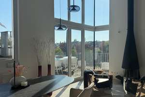 penthouse | xxl-dachterrassen | weitblick | kamin | 3,5 zimmer | heilbronn | fasan