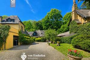 Remagen Rolandseck Villa von 1883 mit vermieteten Nebengebäuden in Form einer schottischen Hofanlage