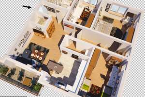 -Erstbezug- helle 4-Zimmer -Wohnung in gehobener Ausstattung – Johann-Dohr-Straße 57, 41066 Bettrath-Hoven, Mönchengladbach – Vorschaubild 5