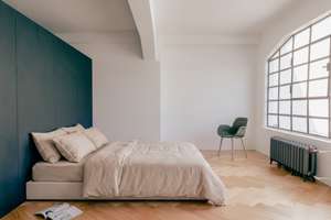 Penthouse mit Dachterrasse, Sichtbeton, Travertinbädern und Fischgrätparkett – Friedrichstraße 112, 40217 Friedrichstadt, Düsseldorf – Vorschaubild 15
