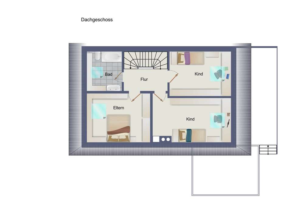 Grundriss DG