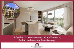 Stilvolles Luxus-Apartment mit 1,5 Zimmern, Balkon und smartem Raumkonzept – Die vollständige Adresse der Immobilie erhältst du vom Anbieter., 20144 Harvestehude, Hamburg – Vorschaubild 1