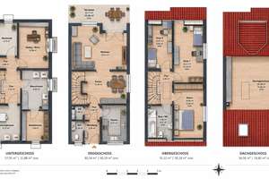 Top Doppelhaushälfte komplett saniert mit 233 m² Gesamtfäche & 15 Räumen – Die vollständige Adresse der Immobilie erhältst du vom Anbieter., 72488 Sigmaringen – Vorschaubild 13