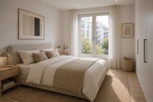SCHÖNEBERG / TEMPELHOF: BESTE LAGE: ERSTBEZUG im LUXUS Neubau: 1,5-Zimmer-Whg + LUXUS Bad und Balkon