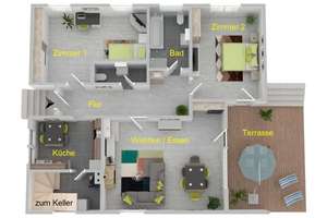 Familienfreundlicher Bungalow mit Vollkeller, Garage und großem Garten im Wolfsburger Speckgürtel – Bergmannskamp 14, 38448 Wendschott, Wolfsburg – Vorschaubild 25